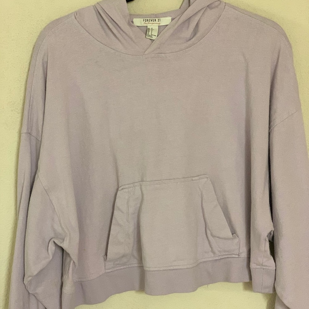 Forever 21 Cropped Comfy Hoodie